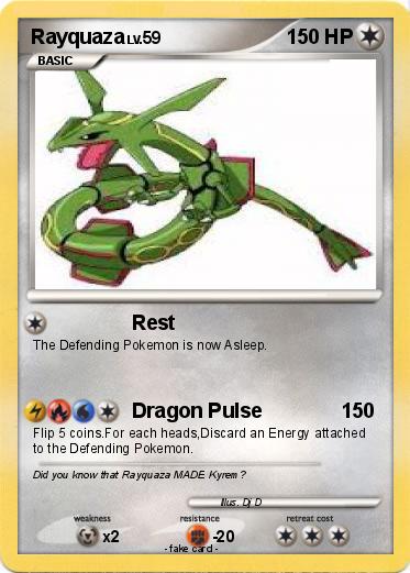 Pokemon Rayquaza