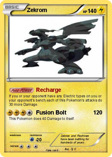 Pokemon Zekrom