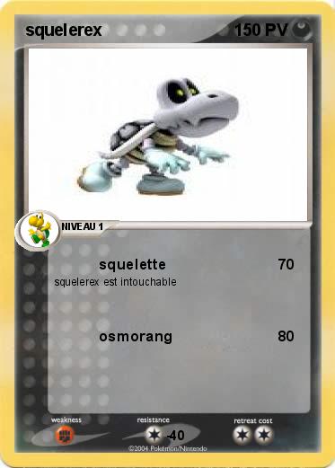 Pokemon squelerex                                                              