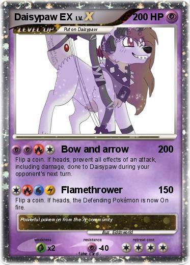 Pokemon Daisypaw EX