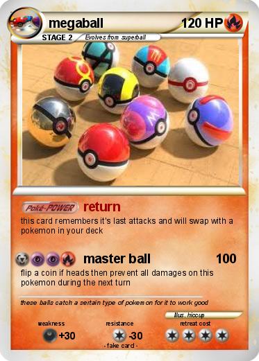 Pokemon megaball