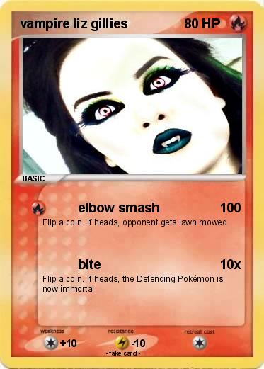 Pokemon vampire liz gillies
