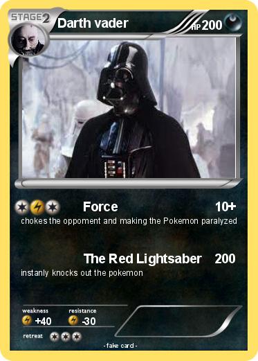 Pokemon Darth vader