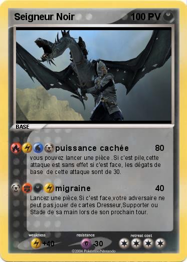 Pokemon Seigneur Noir