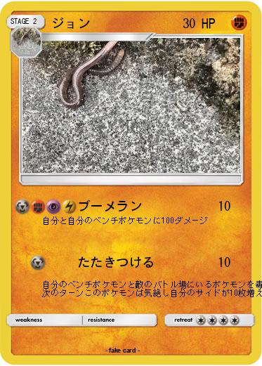 Pokemon ジョン