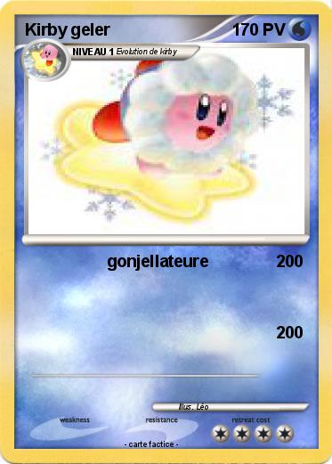Pokemon Kirby geler
