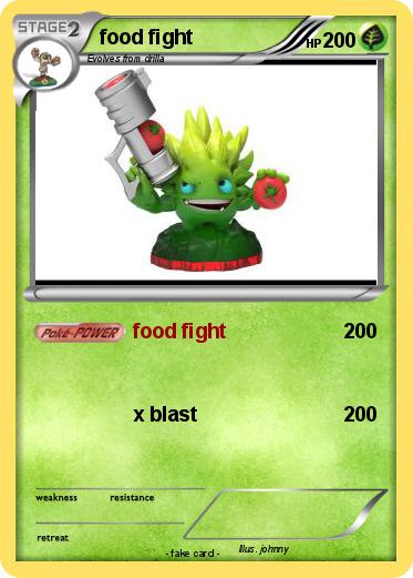 Pokemon food fight