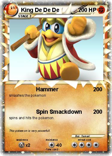 Pokemon King De De De