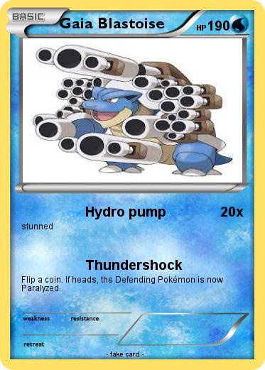 Pokemon Gaia Blastoise