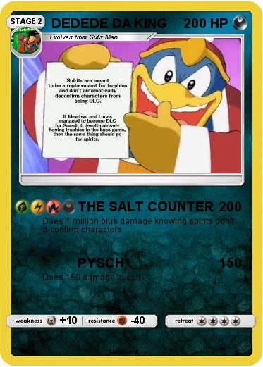 Pokemon DEDEDE DA KING