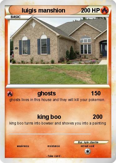 Pokemon luigis manshion