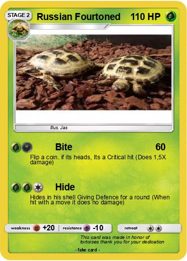 Pokemon Russian Fourtoned