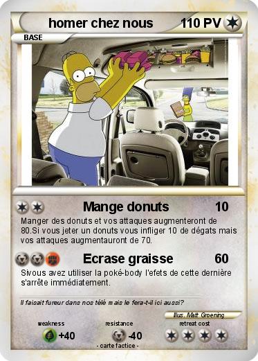 Pokemon homer chez nous