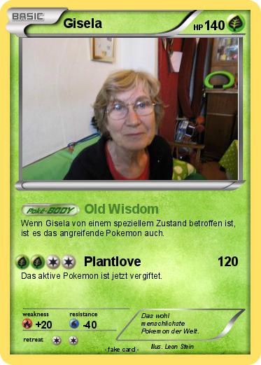 Pokemon Gisela