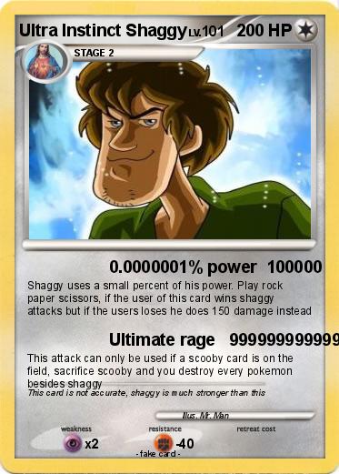Pokemon Ultra Instinct Shaggy