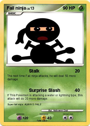 Pokemon Fail ninja