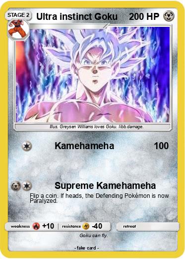 Pokemon Ultra instinct Goku