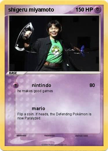 Pokemon shigeru miyamoto