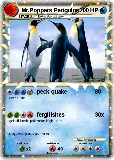 Pokemon Mr.Poppers Penguins