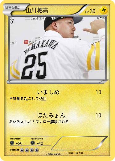 Pokemon 山川穂高