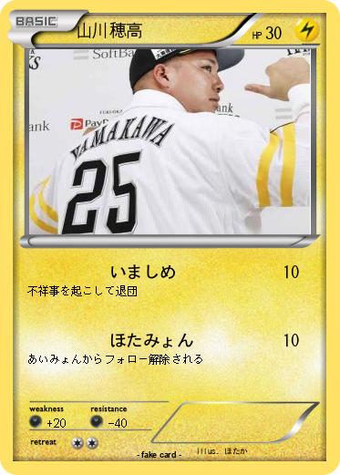 Pokemon 山川穂高