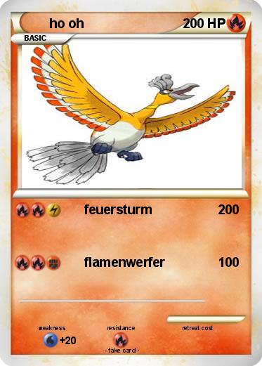 Pokemon ho oh