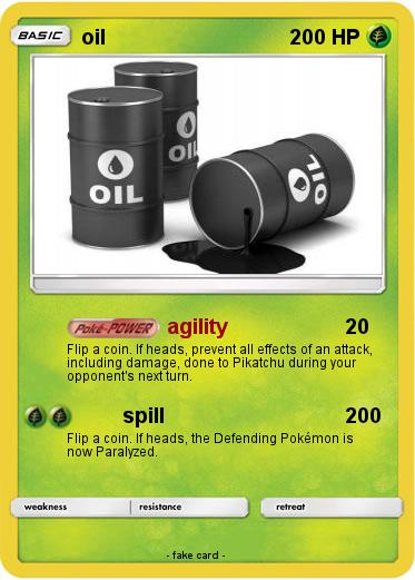 Pokemon oil