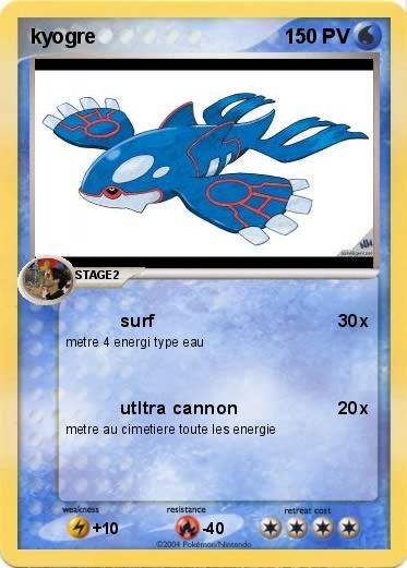 Pokemon kyogre