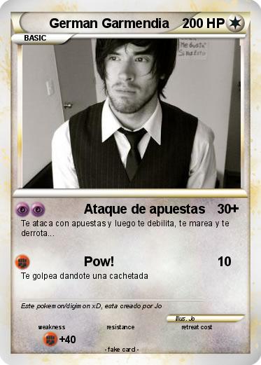 Pokemon German Garmendia