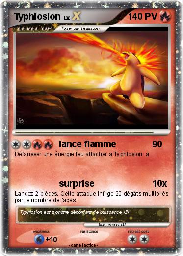 Pokemon Typhlosion