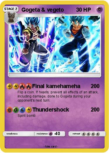 Pokemon Gogeta & vegeto