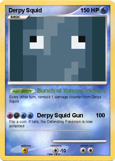 Pokemon Derpy Squid