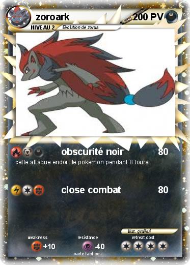 Pokemon zoroark