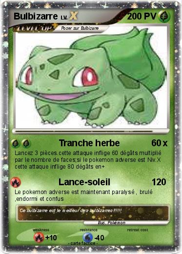 Pokemon Bulbizarre