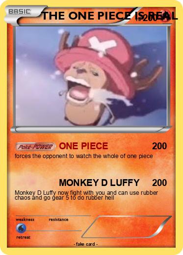 Pokemon THE ONE PIECE IS REAL