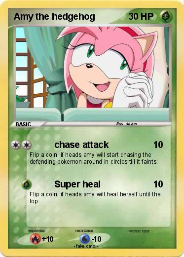 Pokemon Amy the hedgehog