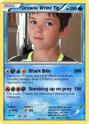 Pokemon Oceanic White Tip