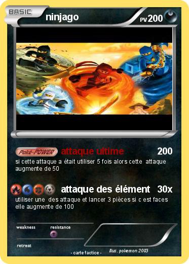 Pokemon ninjago