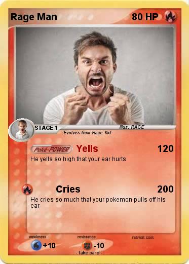 Pokemon Rage Man