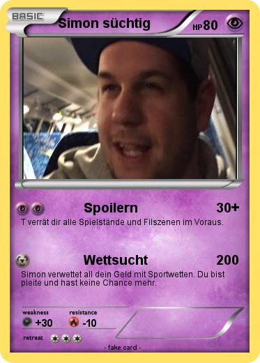 Pokemon Simon süchtig