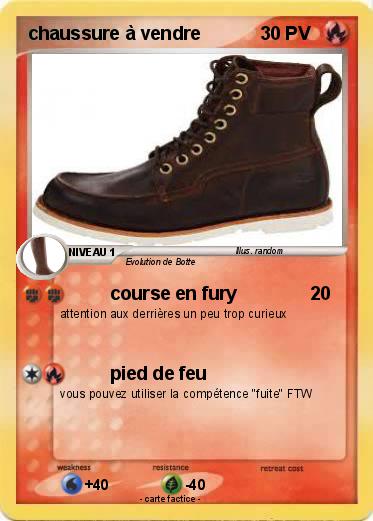 Pokemon chaussure à vendre