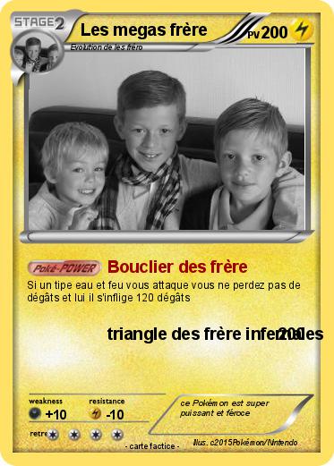 Pokemon Les megas frère