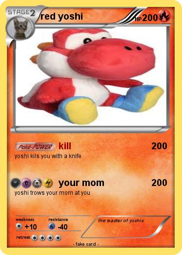 Pokemon red yoshi