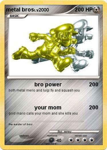 Pokemon metal bros