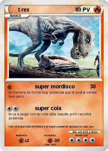 Pokemon t rex
