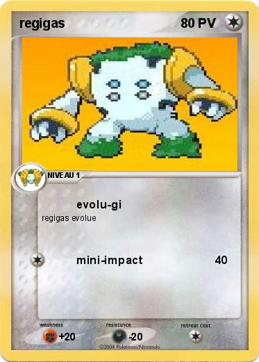 Pokemon regigas