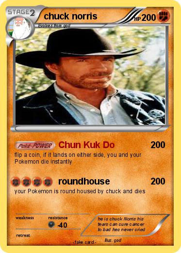 Pokemon chuck norris