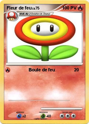 Pokemon Fleur de feu