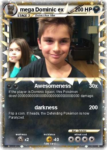 Pokemon mega Dominic ex