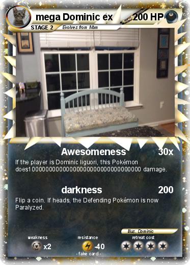 Pokemon mega Dominic ex